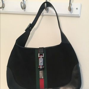 Gucci Bouvier Bag Vintage Suede and Leather